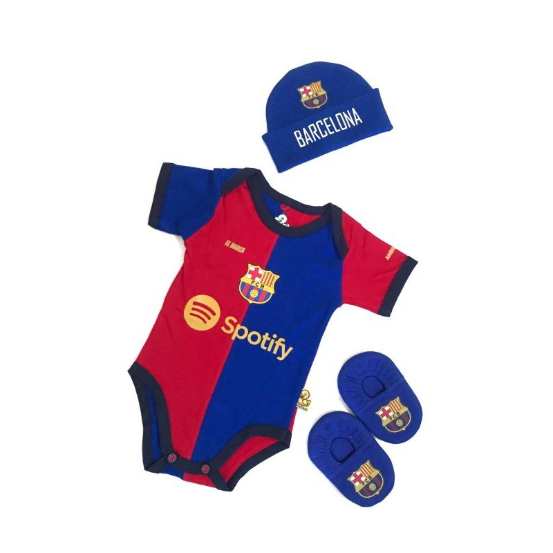 Jumper Bola Bayi / Baju Bola Bayi / Baju Bayi Barca