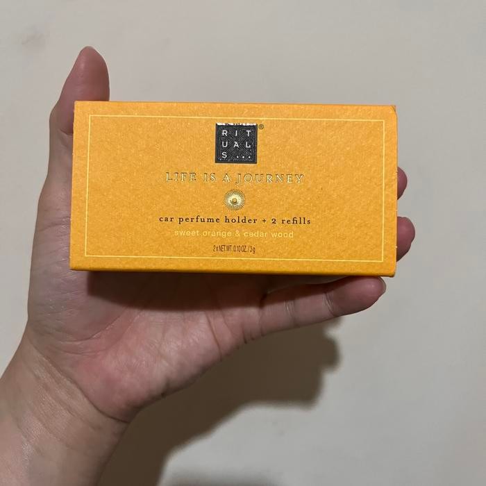 Rituals Car Perfume Holder + 2 Refills (Parfum Mobil)