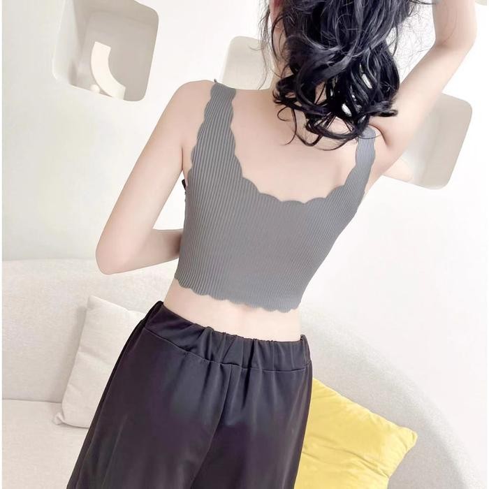 Polini - Pakaian Dalam Sport bra Round Neck Busa bisa lepas pasang BH Sport 688