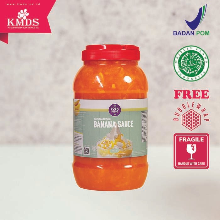 

Diskon Bobaking Banana Sauce 2,3Kg