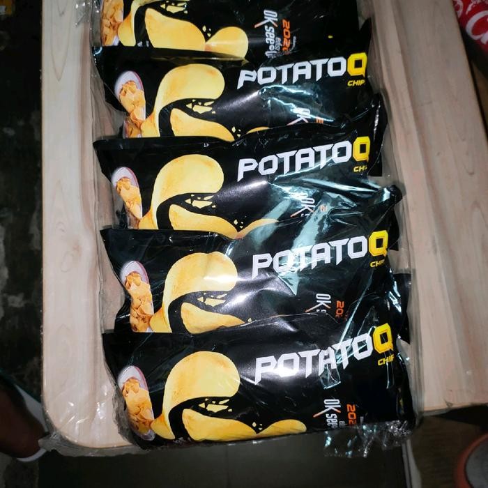 

Kualitas No1 Ciki Potatoq Chips 1Dus Isi 50 Hadiah Pulpen 3Biji Senilai 6000 Exp Juni 2026
