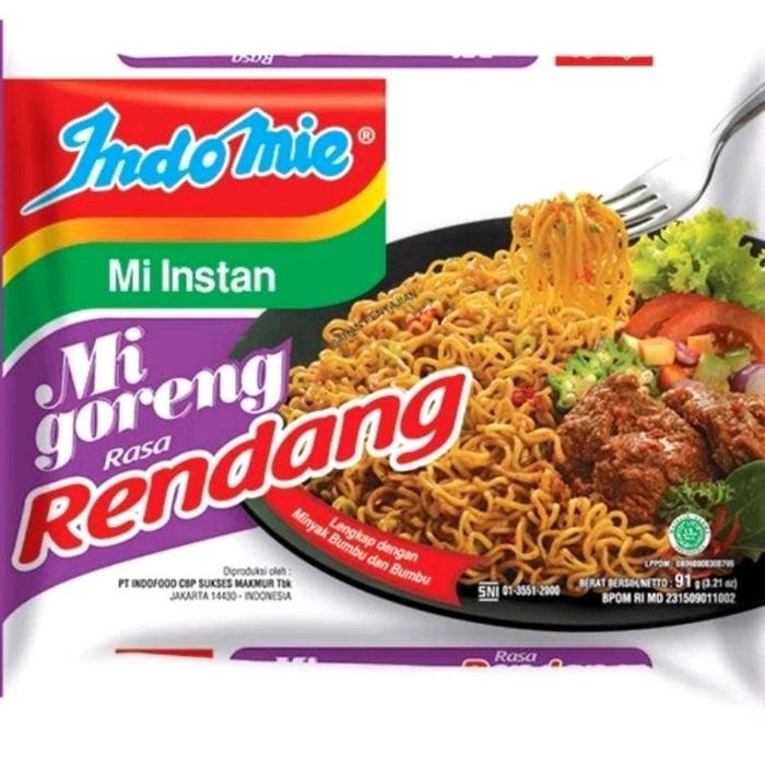

Ready 2Dus Indomie Goreng Rendang-Isi 40Pcs (80Pcs) Instan Noodles