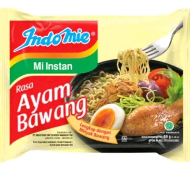 

Kualitas No1 Indomie Rasa Ayam Bawag-1Dus Isi 40Pcs Noodles Rebus