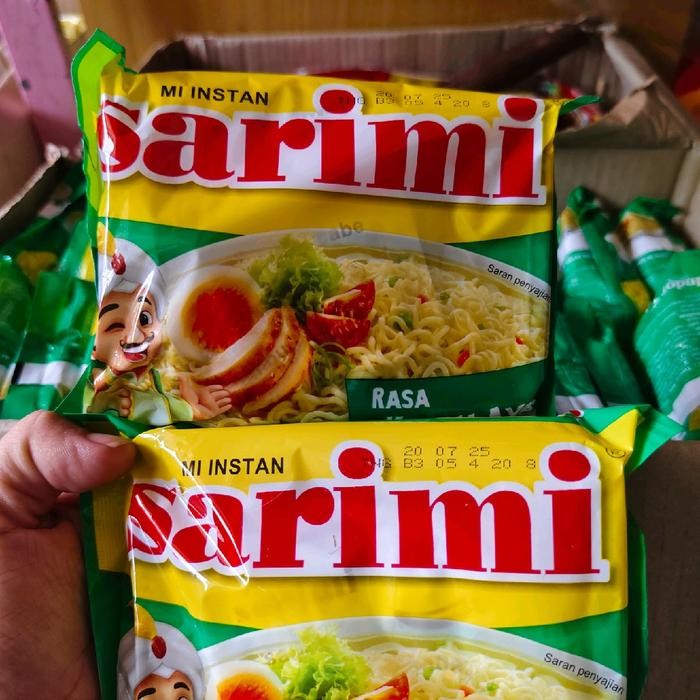 

Kualitas No1 Mie Sarimi Instan Rasa Kaldu Ayam 1 Dus Isi 40 Pcs. Max Order 2 Dus Kuah Food
