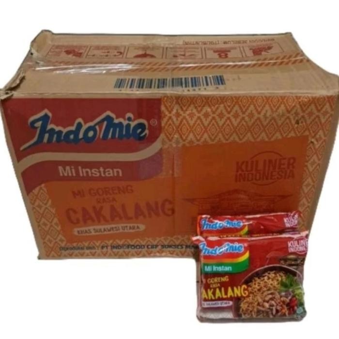 

Promo Terbatas Indomie Mie Goreng Rasa Cakalang Dus Mie Instan