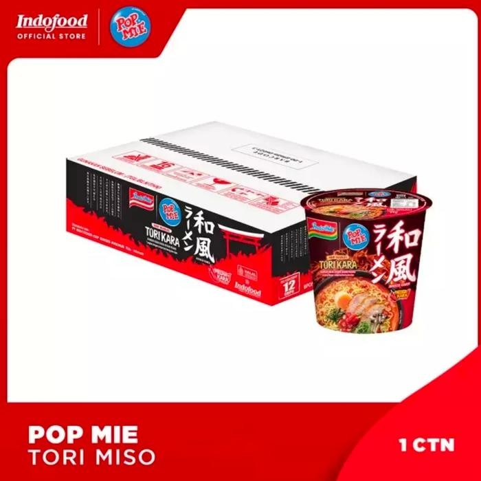 

Best Seller Pop Mie Tori Miso Ramen 77Gr 1 Dus