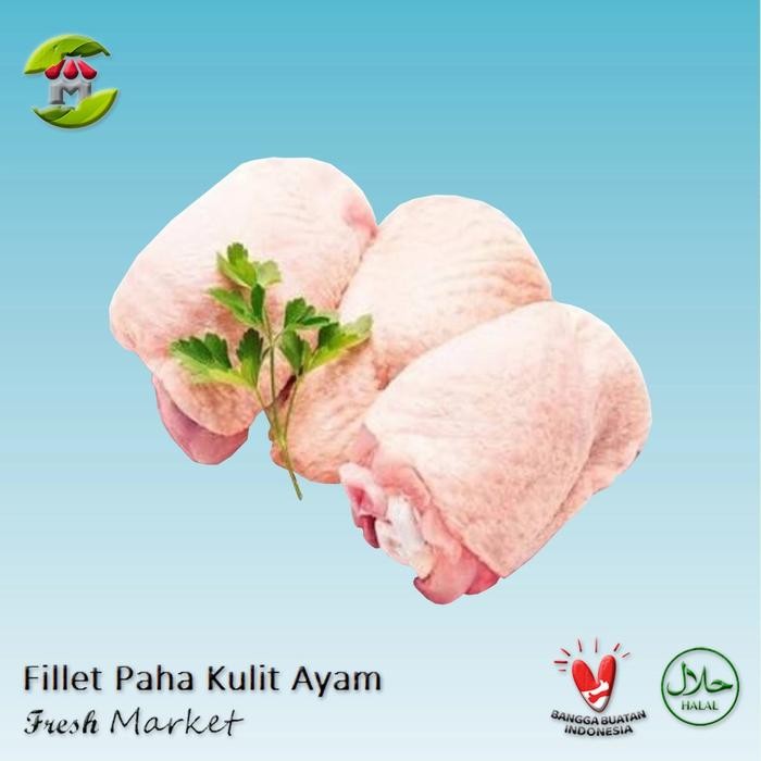 

TodayFre3sH- Boneless Fillet Paha Kulit Ayam 1 Kg