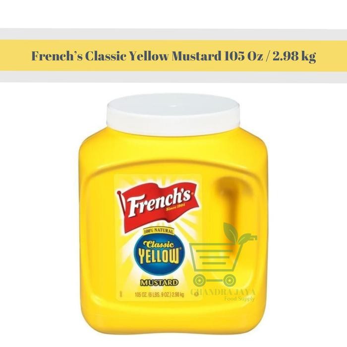 

TodayFre3sH- Frenchs Classic Yellow Mustard 105 Oz / 2.98 KG.