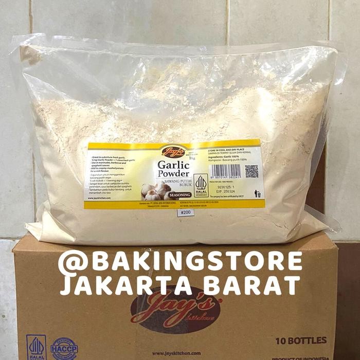 

TodayFre3sH- Jay's Garlic Powder 1 Kg Bubuk Bawang Putih Jays Halal