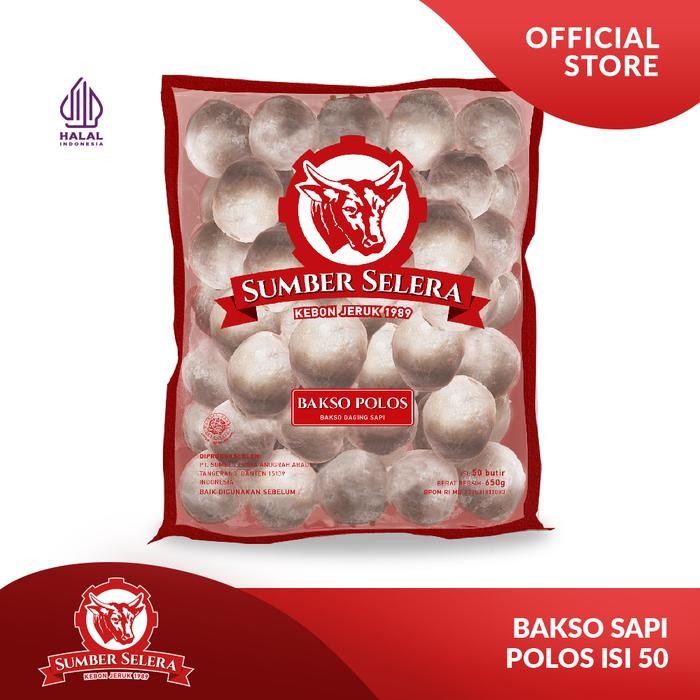 

BeliSkrg,KirimHariini- Bakso Sumber Selera POLOS 50pcs