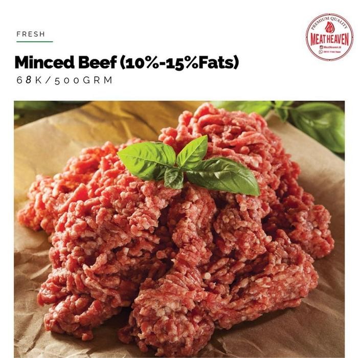

BeliSkrg,KirimHariini- Premium AUS Minced Beef/Daging Giling (15% Lemak)