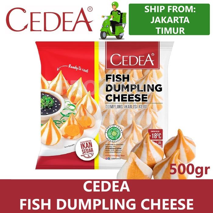 

BeliSkrg,KirimHariini- Cedea Fish Dumpling Cheese 500gr Frozen Food