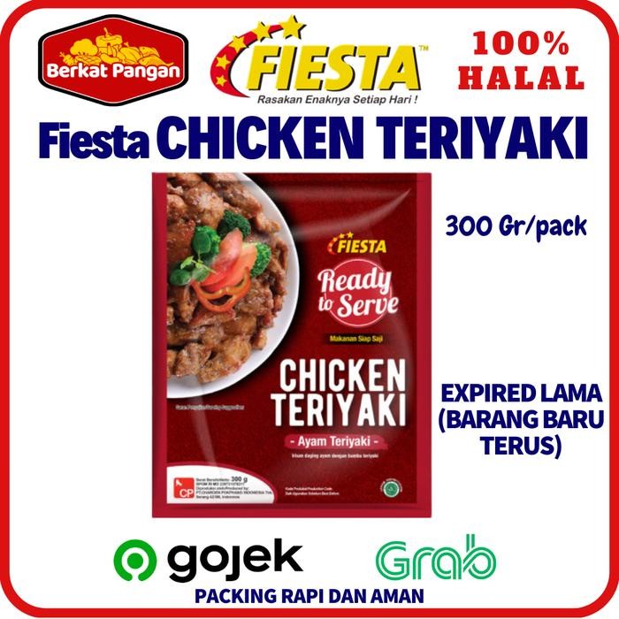 

TodayFre3sH- FIESTA Ready to serve Chicken Teriyaki Ayam Teriyaki 300gr