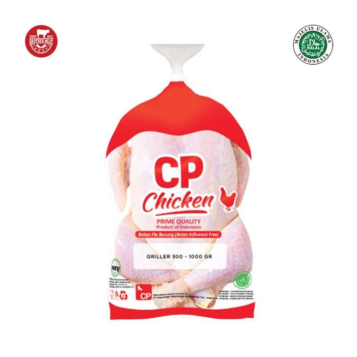 

BeliSkrg,KirimHariini- CP Ayam Utuh Beku (0.95-1kg) - Brothermeatshop