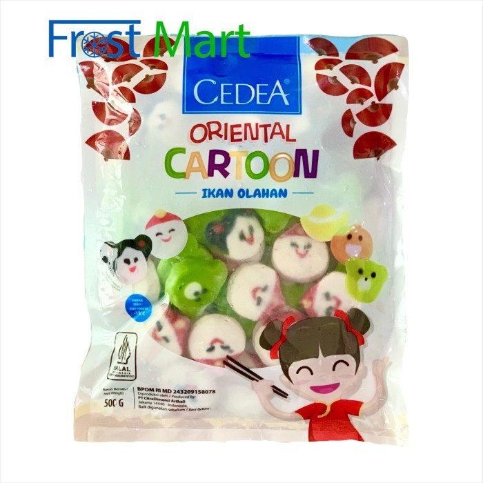 

BeliSkrg,KirimHariini- Cedea Oriental Cartoon 500 Gr