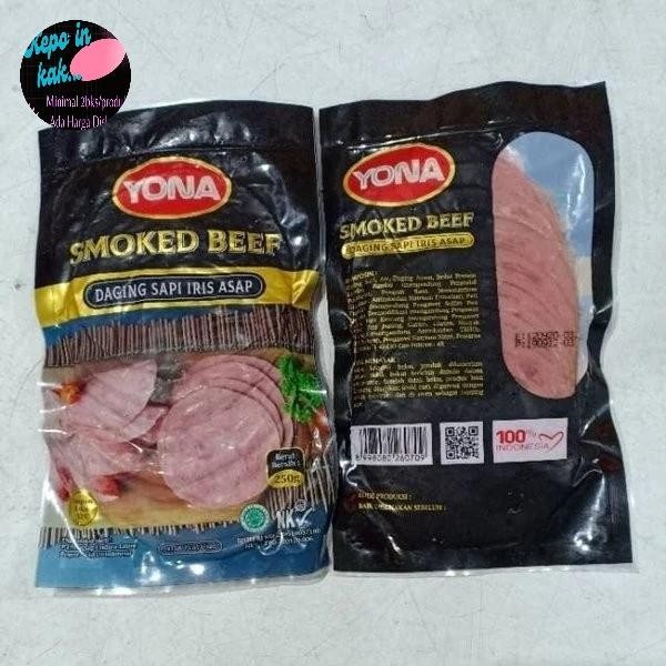 

BeliSkrg,KirimHariini- YONA SMOKED BEEF 500 GRAM - DAGING SAPI IRIS ASAP