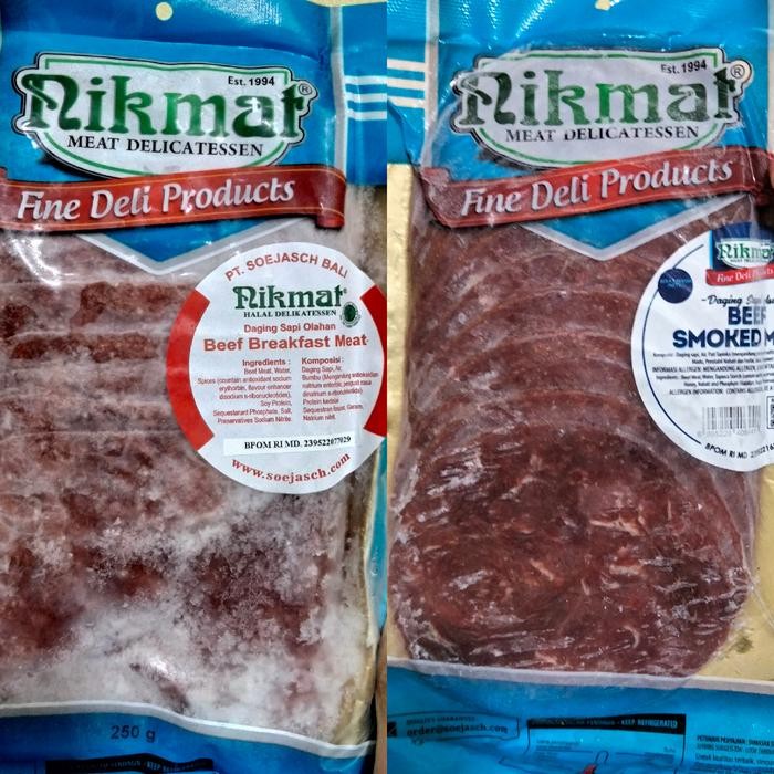 

BeliSkrg,KirimHariini- [PROMO...!!!] Nikmat Beef Smoked Meat/Beef Breakfast Meat Daging Sapi
