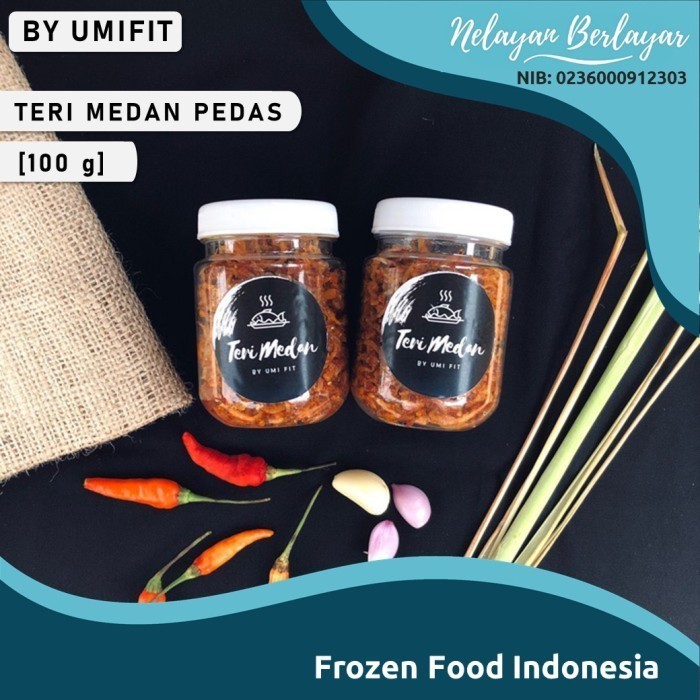 

PastikanDikirimLgsg- Teri Medan Balado Pedas / Teri Nasi Pedas Balado by UmiFit -+ [100grm]