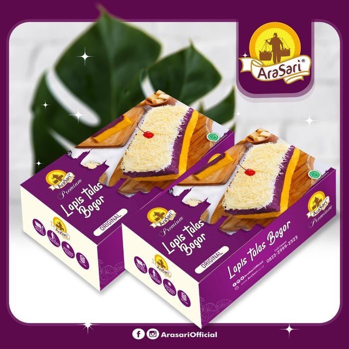 

PastikanDikirimLgsg- Lapis Talas Original AraSari