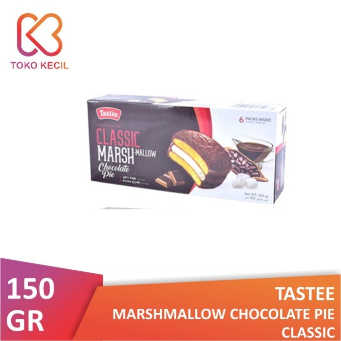 

PastikanDikirimLgsg- Tastee Classic Marshmallow Chocolate Pie 150gr