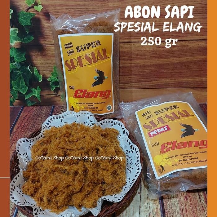 

PastikanDikirimLgsg- Abon Sapi Super SPESIAL Elang - Boyolali ( 250 gram )