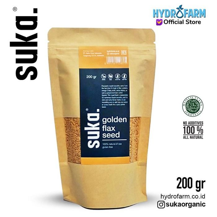 

PastikanDikirimLgsg- Suka - Golden Flax Seed 200gr
