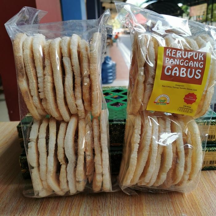 

PastikanDikirimLgsg- kerupuk panggang gabus Palembang krupuk