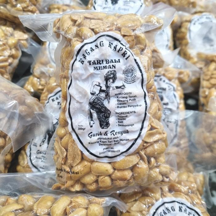

PastikanDikirimLgsg- Kacang Kapri Tari Bali Meman Gurih dan Renyah 300gr