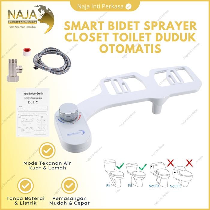 Semprotan Sprayer Closet Toilet Seat Duduk Bidet Sprayer Otomatis