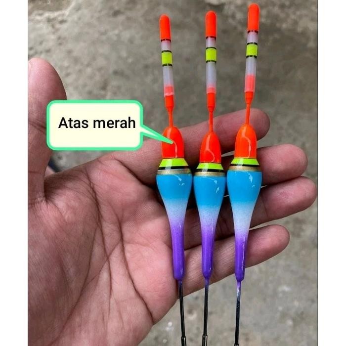 Pelampung Pancing Tabung 1 Bungkus Isi 50 Pcs