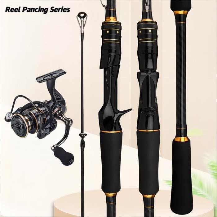 Joran Pancing Set Reel Pancing Linnhue Pancing Set Carbon Pancing Set Lengkap Untuk Memancing
