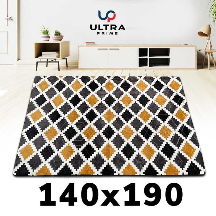 Dekorqt- [Melody] Karpet 140X190 Ultra Prime - Karpet Malaysia Premium Busa Lebih Tebal Halus