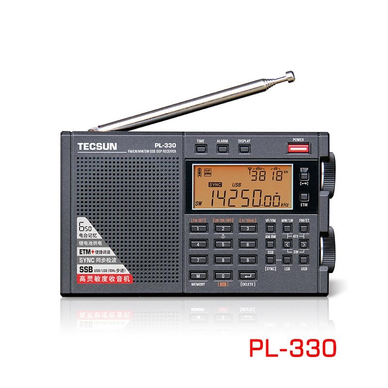 Top New Tecsun PL-330 Full Band High Sensitivity Portable Radio Shortwave Unilateral Upgrade