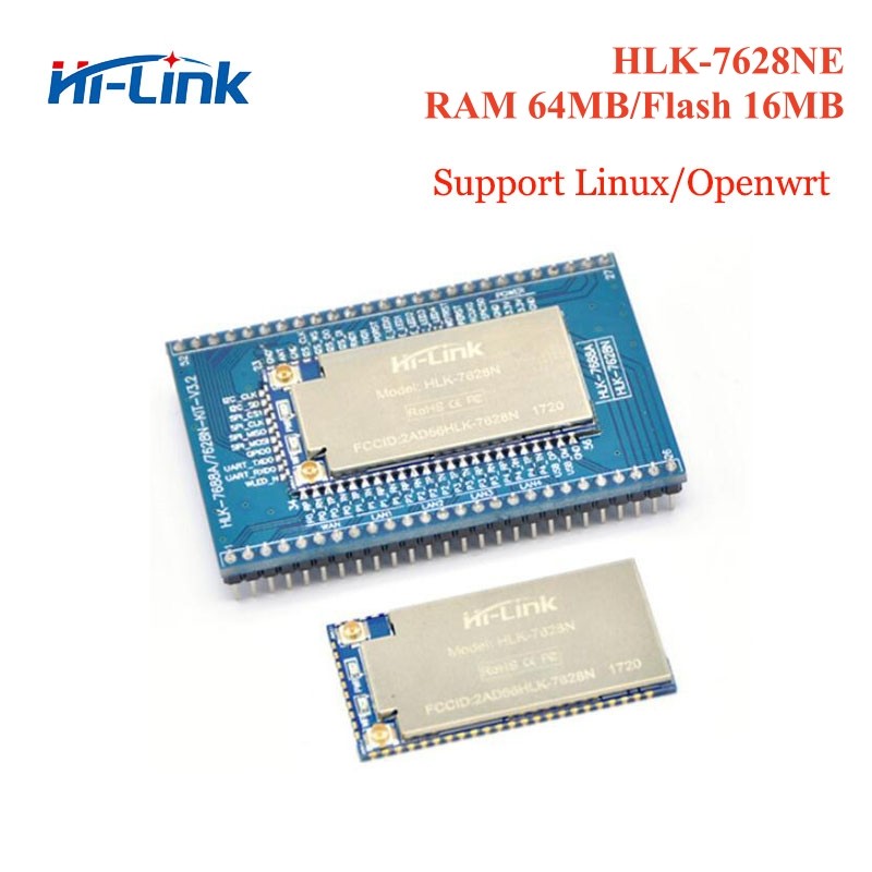 Wifi module MT7628 HLK-7628NE 64MB RAM 16MB Flash WIFI Router Module Wireless Supports Openwrt Linux