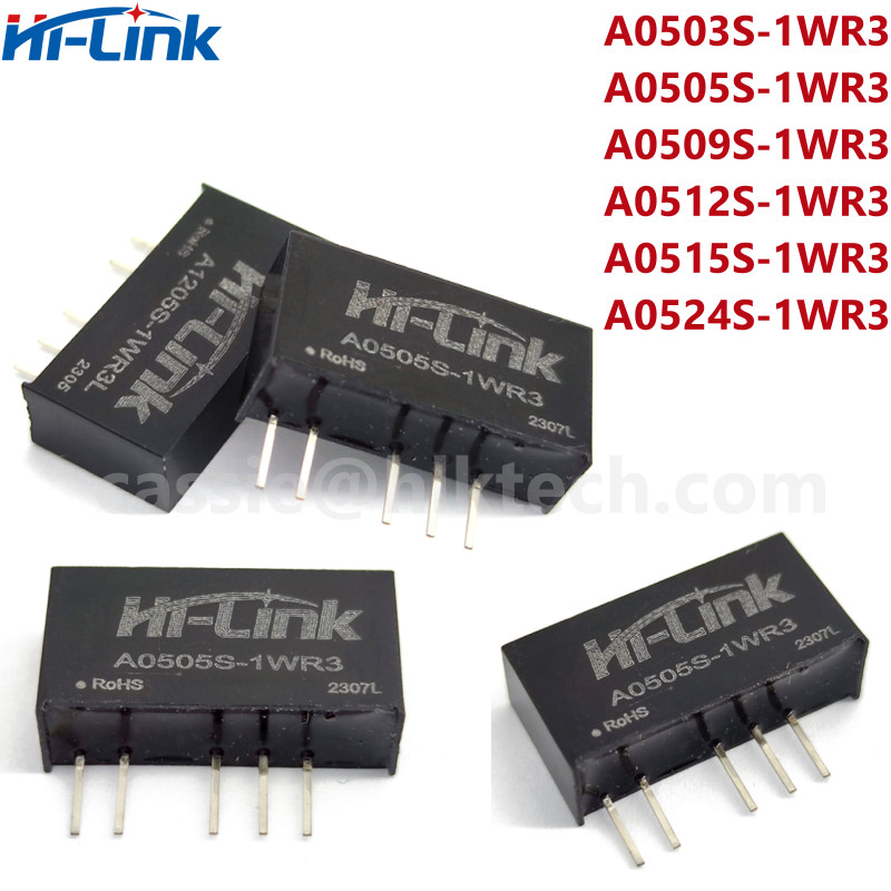 Factory Sale Step Down PCB A0505S-1WR3 DCDC 5V 1W 100mA Power Output Converter Power Supply Module s