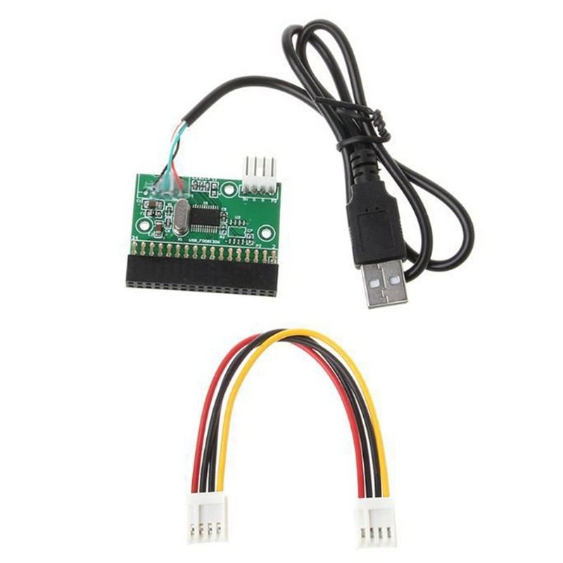 To 34Pin Floppy Drive Connector USB To 34Pin 1.44MB 3.5" Floppy Drive Connector 1.44MB 3.5" Floppy D