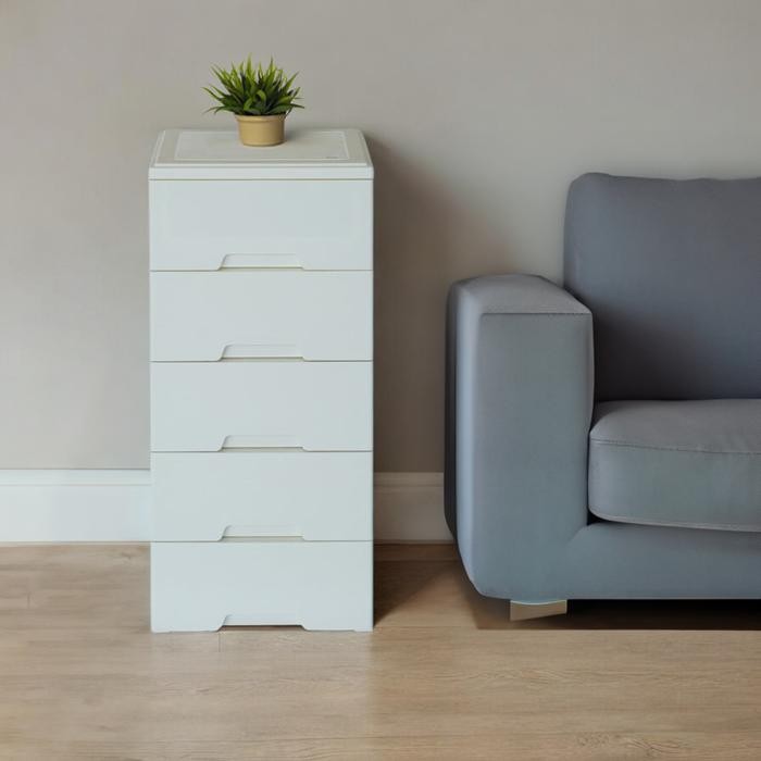 Terlaris Informa Ivy Laci Penyimpanan 5 Tingkat - Ivory Laci Kabinet Serbaguna Cabinet Penyimpanan