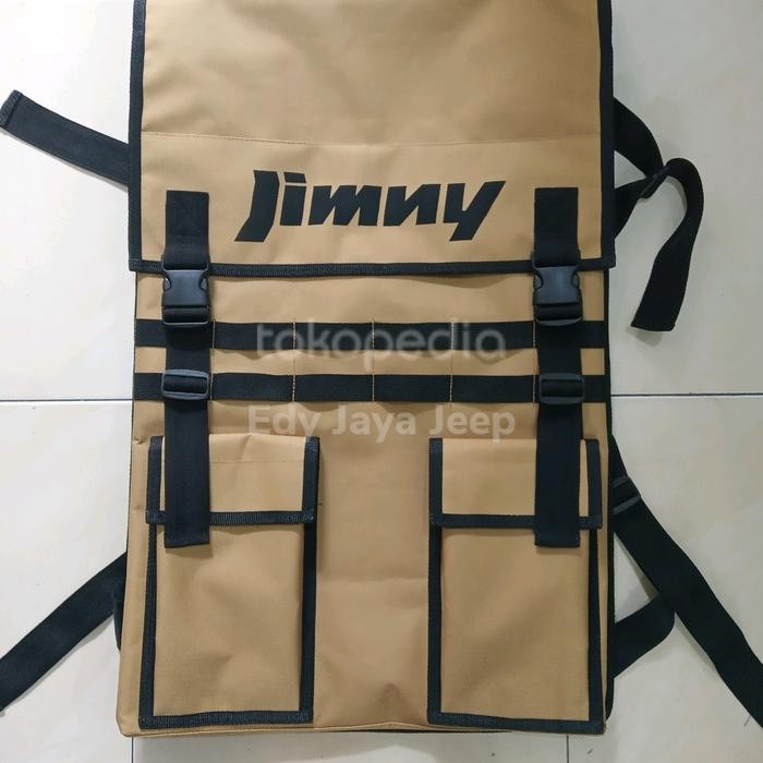 TERLARIS TRASH BAG OFFROAD BAN SEREP LOGO JIMNY