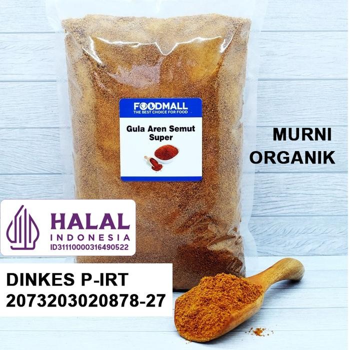 

New Gula Aren Semut Organik SUPER 1 Kg