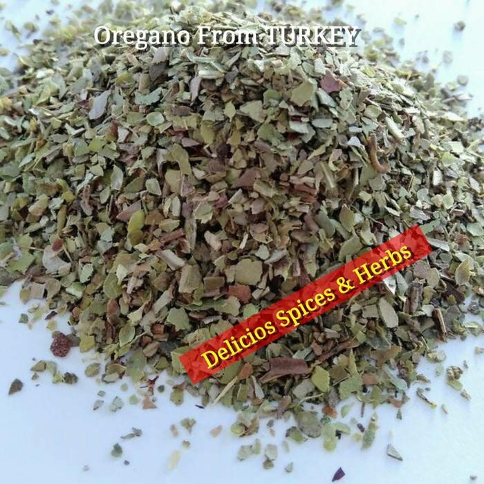 

New Daun Oregano Hijau Kering Premium / Green Oregano Dried 1 kg