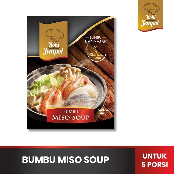 

New Koki Jempol Bumbu Miso Soup