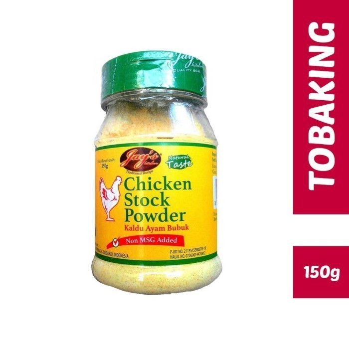 

New Jays Chicken Stock Powder / Kaldu Ayam Bubuk 150 GR HALAL