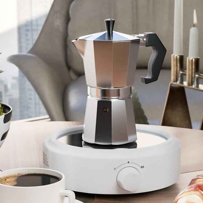 Roxart Mokapot Coffee 2/3/6 Cups / Mokapot Kopi / Mokapot Maker / Pembuat Kopi Espresso