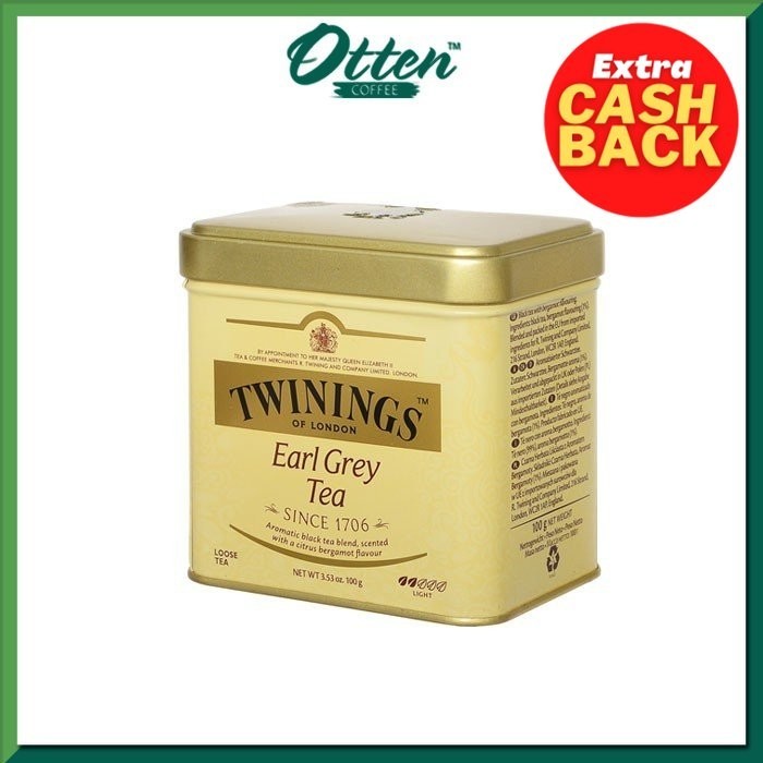 

Twinings - Black Tea Earl Grey 100G - Teh Twinings