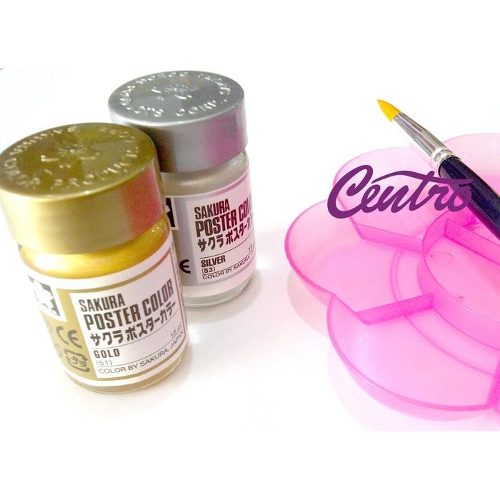 

PROMO! SAKURA POSTER COLOR GOLD AND SILVER / CAT POSTER 15ML