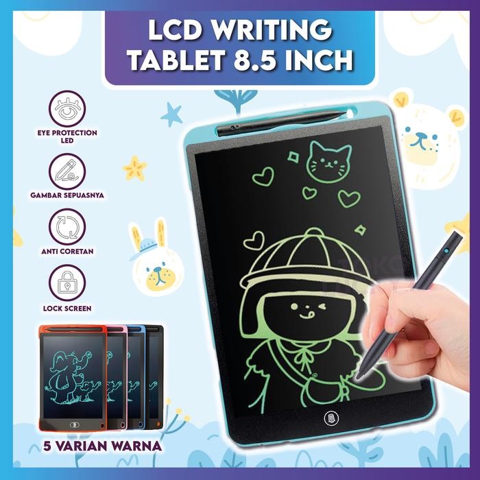 

Mainan Anak Papan Tulis LCD Writing Tablet Lar 8,5 Inch untuk Belajar Menggambar dan Menulis