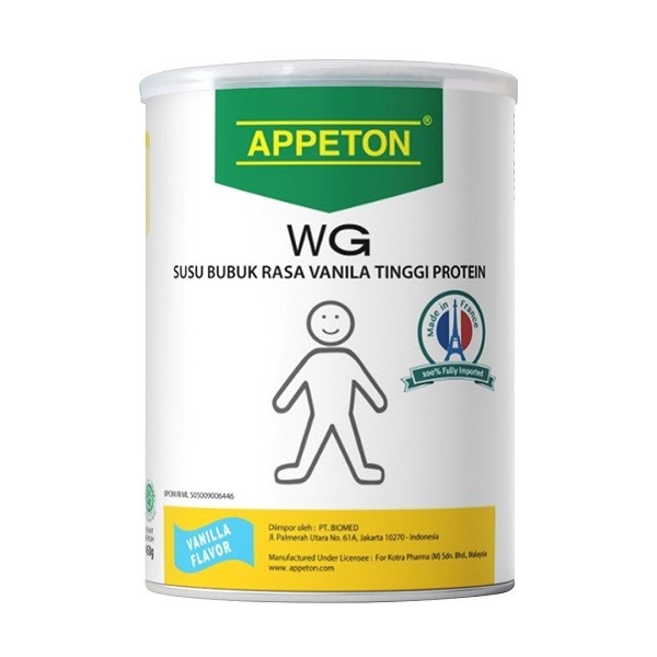 

APPETON WEIGHT GAIN ADULT VANILA KLG 450GR