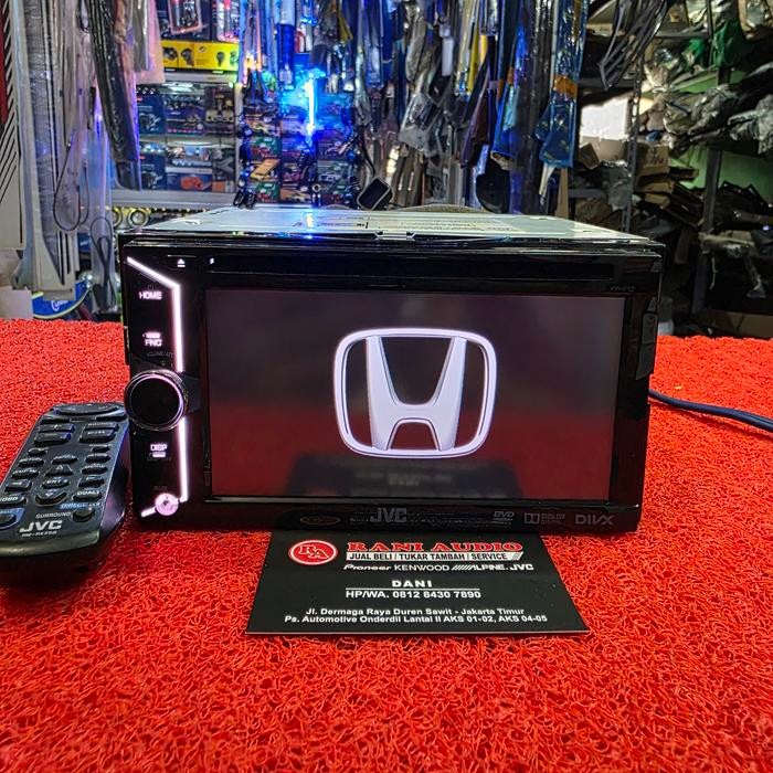 Head Unit JVC KW-V10H4 ex Honda HRV Sudah dipasang Bluetooth