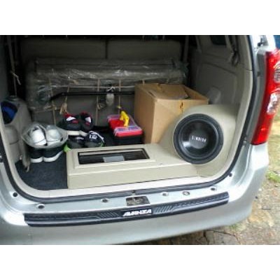 custom audio box speaker avanza xenia + tempat power