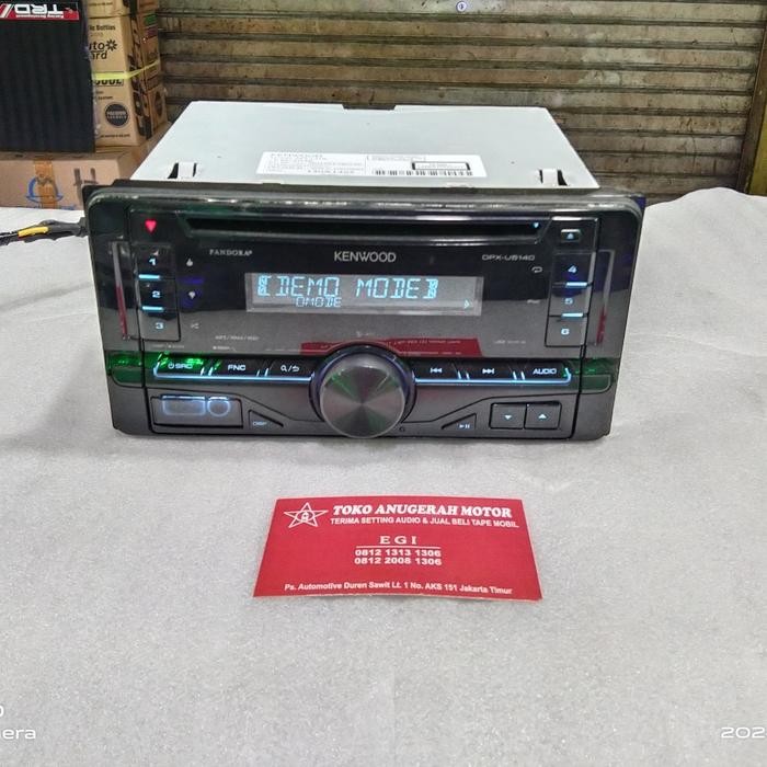 Head unit doubel Din Kenwood DPX-U5140 Like new
